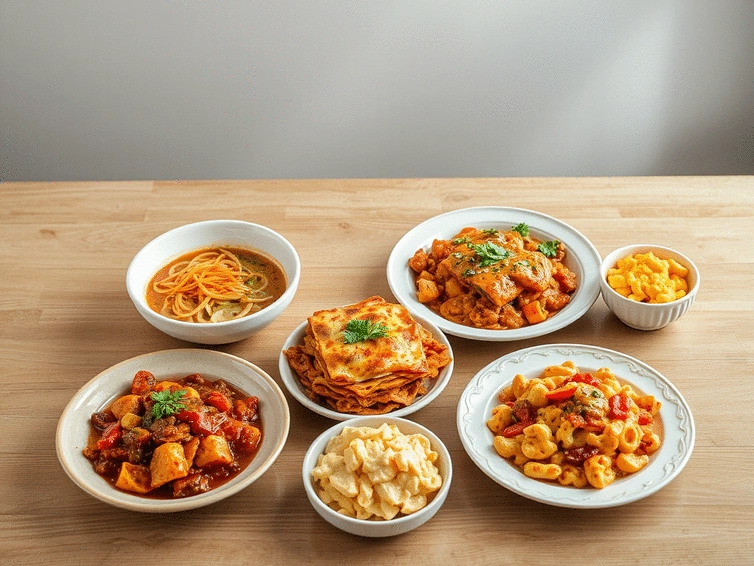 Exploring Regional Comfort Food Recipe Types Around the World